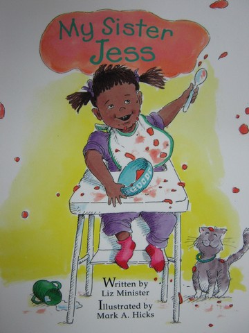 (image for) Supersonics My Sister Jess (P) by Liz Minister