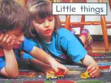 (image for) PM Starters One Little Things (P) by Beverley Randell, Jenny Giles, & Annette Smith