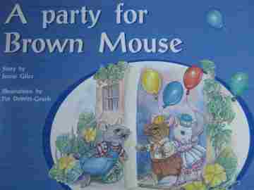 (image for) PM Plus Level 8 A Party for Brown Mouse (P) by Jenny Giles