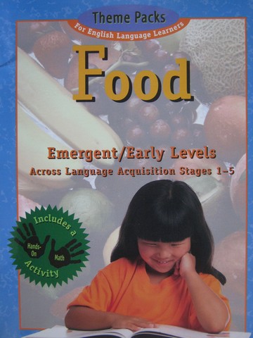 (image for) Theme Packs Food Emergent Early TG (TE)(P) by Morgenthaler
