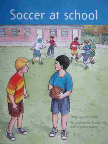(image for) PM Benchmark Level 12 Soccer at School (P) by Jenny Giles