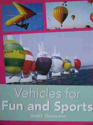 (image for) PM Plus Level 18 Vehicles for Fun & Sports (P) by Geoff Thompson