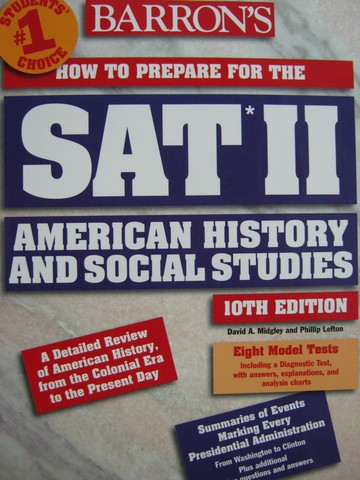 (image for) Barron's How to Prepare for the SAT II American History 10e (P)