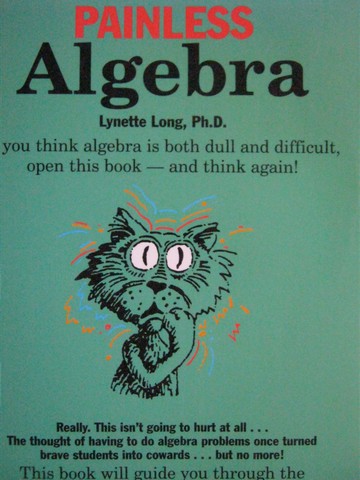 (image for) Painless Algebra (P) by Lynette Long
