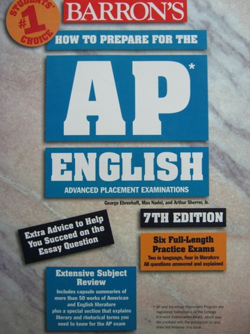 (image for) Barron's How to Prepare for the AP English 7th Edition (P)