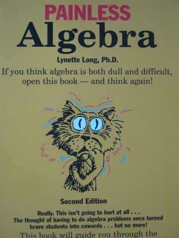 (image for) Painless Algebra 2nd Edition (P) by Lynette Long