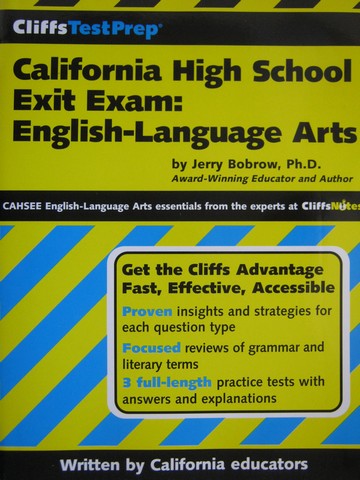 (image for) CliffsTestPrep California High School Exit Exam English (P)