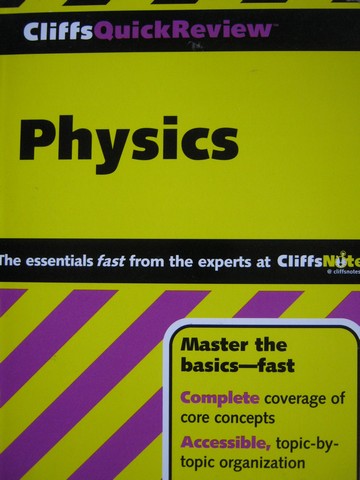(image for) CliffsQuickReview Physics (P) by Huetinck & Adams - Click Image to Close