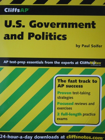 (image for) CliffsAP U.S. Govenment & Politics (P) by Paul Soifer