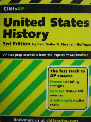 (image for) CliffsAP United States History 3rd Edition (P) by Soifer