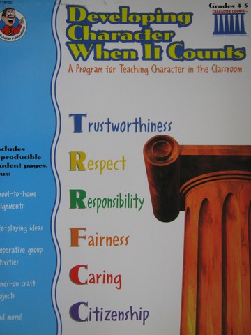 (image for) Developing Character When It Counts Grades 4-5 (P) by Steele