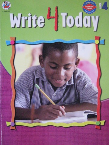 (image for) Write 4 Today Grade 4 (P) by Linda Triemstra