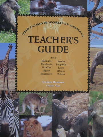 (image for) Dominie World of Animals Set 1 TG (TE)(P) by Meadows & Vial