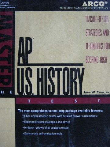 (image for) Master the AP U.S. History Test 2002 (P) by John W. Crum