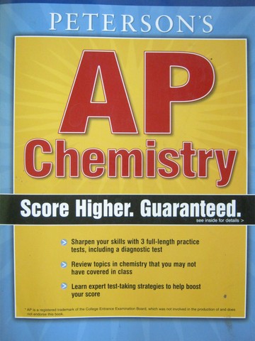 Peterson's AP Chemistry (P) by Brett Barker (image for) Peterson's AP Chemistry (P) by Brett Barker