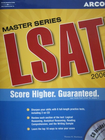 Arco Master Series LSAT 2006 (P) by Thomas H. Martinson (image for) Arco Master Series LSAT 2006 (P) by Thomas H. Martinson