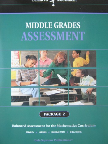 (image for) Balanced Assessment Middle Grades Assessment Package 2 (P)