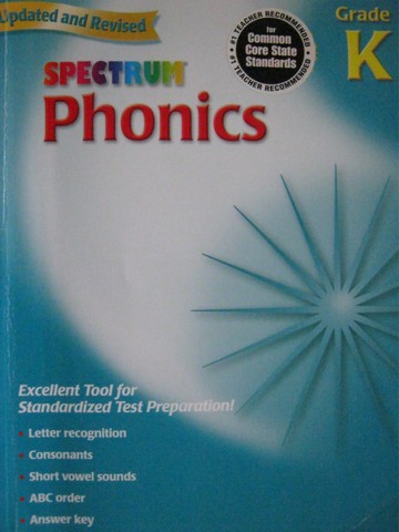(image for) Spectrum Phonics Grade K Updated & Revised (P)