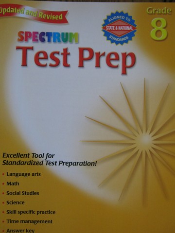 (image for) Spectrum Test Prep Grade 8 Updated & Revised (P)