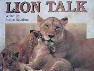 (image for) Storyteller Lion Talk (P) by Avelyn Davidson