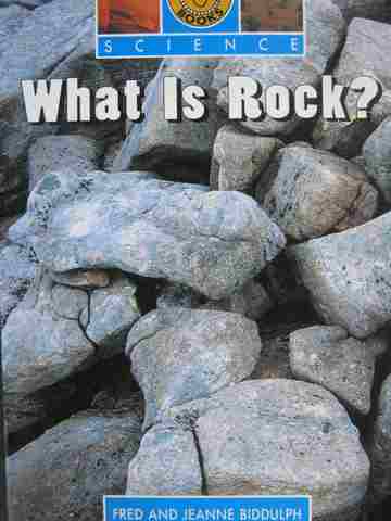 (image for) Sunshine Books Science 3 What Is Rock? (P) by Fred & Jeanne Biddulph
