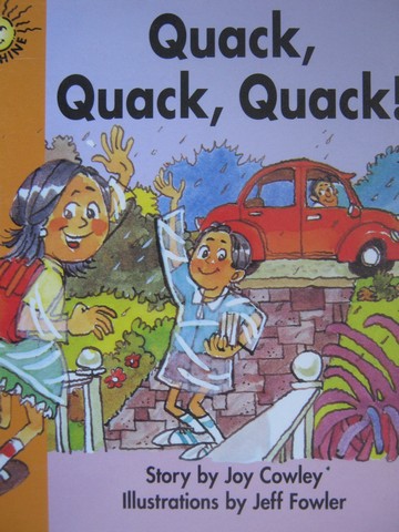 (image for) Sunshine 1 Quack Quack Quack! (P) by Joy Cowley