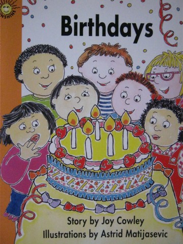 (image for) Sunshine Read-Togethers 1 Birthdays (P) by Joy Cowley