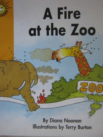 (image for) Sunshine 1 A Fire at the Zoo (P) by Diana Noonan