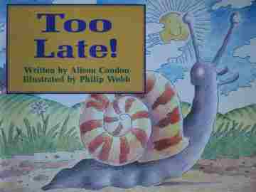 (image for) Foundations H Too Late! (P) by Alison Condon