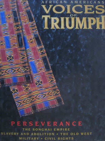(image for) African Americans Voices of Triumph Perseverance (H)