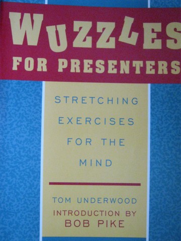 (image for) Wuzzles for Presenters (P) by Tom Underwood