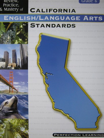(image for) Review Practice & Mastery of CA English Language Arts 6 (CA)(P)