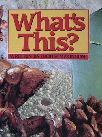 (image for) Literacy 2000 What's This? (P) by Judith McKinnon