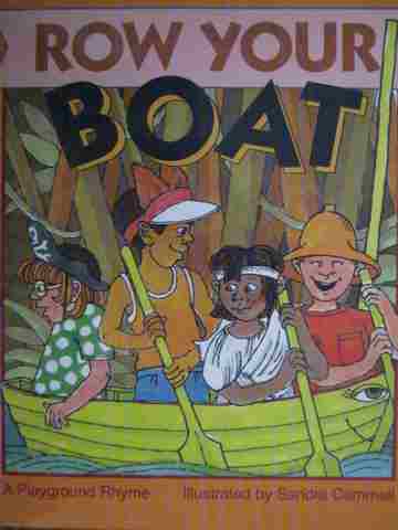 (image for) Literacy 2000 Satellites Row Your Boat A Playground Rhyme (P)