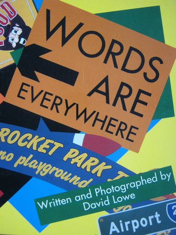 (image for) Literacy 2000 Satellites Words Are Everywhere (P) by David Lowe