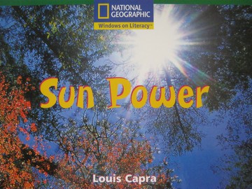 (image for) Windows on Literacy Sun Power (P) by Louis Capra