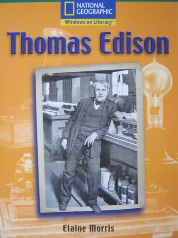 (image for) Windows on Literacy Thomas Edison (P) by Elaine Morris