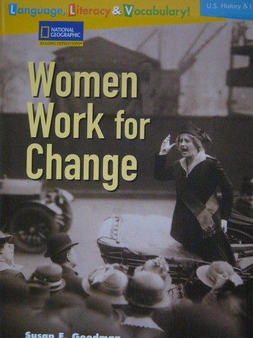 (image for) Reading Expeditions Women Work for Change (P) by Susan E Goodman