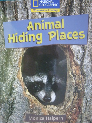 (image for) Windows on Literacy Animal Hiding Places (P) by Monica Halpern