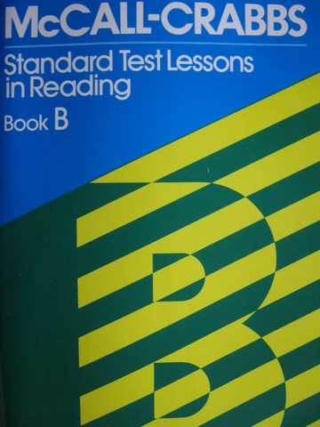 (image for) McCall-Crabbs Standard Test Lessons in Reading Book B (P)