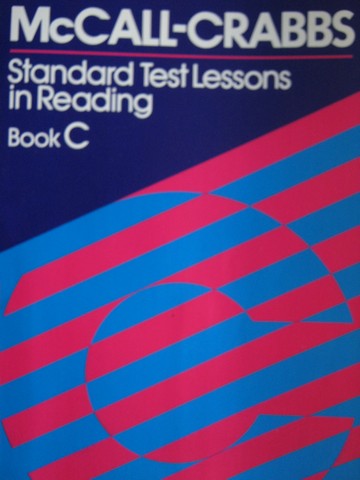 (image for) McCall-Crabbs Standard Test Lessons in Reading Book C (P)