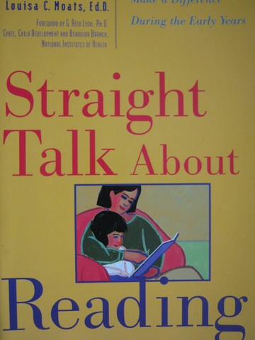 (image for) Straight Talk About Reading (P) by Susan Hall & Louisa Moats