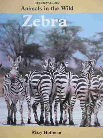 (image for) Animals in the Wild Zebra (P) by Mary Hoffman