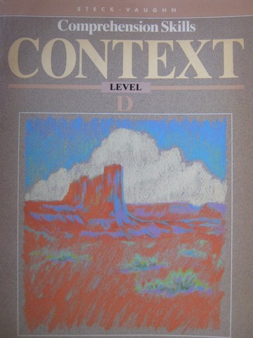 (image for) Comprehension Skills Context D (P) by Beech, McCarthy & Townsend