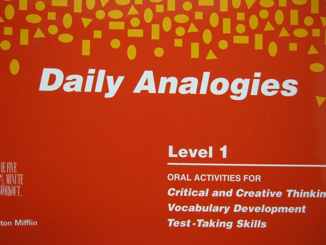 (image for) Daily Analogies 1 TM (TE)(Spiral) by Caroline W Ruesswick