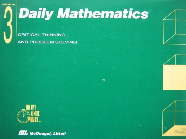(image for) Daily Mathematics 3 Teacher's Manual (TE)(Spiral)