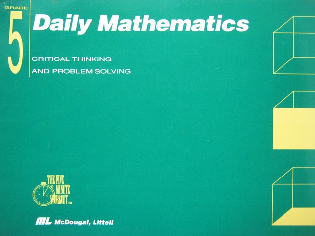 (image for) Daily Mathematics 5 Teacher's Manual (TE)(Sprial)