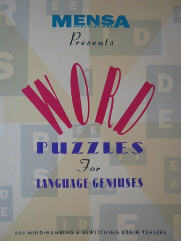 (image for) Word Puzzles for Language Geniuses (P) by Harold Gale