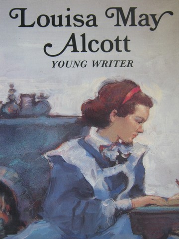 Louisa May Alcott Young Writer (P) by Laurence Santrey