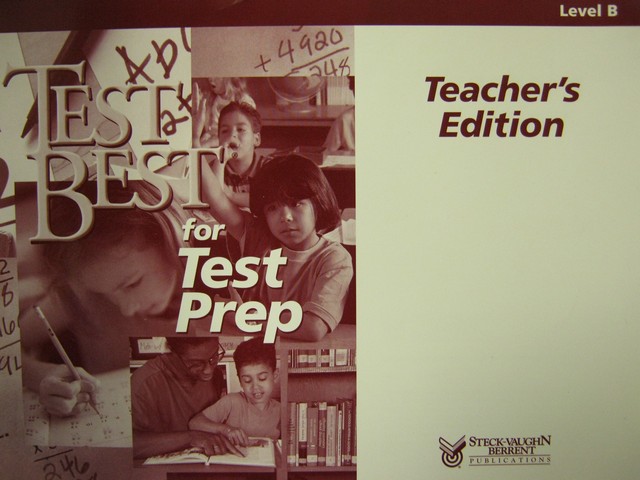 (image for) Test Best for Test Prep Level B Grade 2 TE (TE)(P)